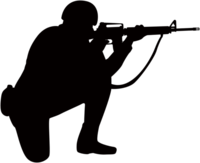 Soldier silhouette