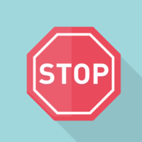 Traffic sign STOP