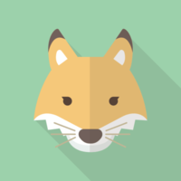 fox flat icon
