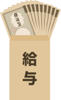 Salary in a tea envelope (salary bag)