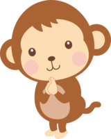 Goromaru A monkey posing (Monkey)