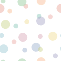 Pastel color polka dot pattern (dot pattern) background pattern