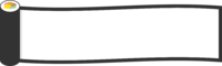 [Setsubun illustration] Ehomaki scroll-style frame Decorative frame