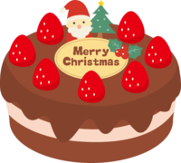 Christmas cake <chocolate cream>