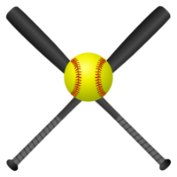 Softball and cross bat