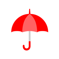 かわいい赤い傘