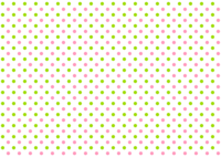 黄绿色粉红色水珠图案的墙纸