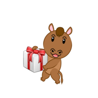 Cute horse to give as a gift