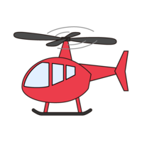 シンプルなヘリコプター