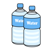 PET bottle water for stockpiling