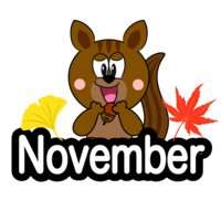 November of squirrel (English)