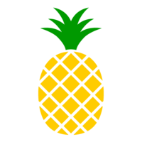 Pop silhouette pineapple