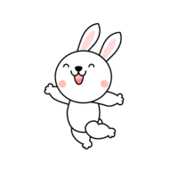 Jumping rabbit