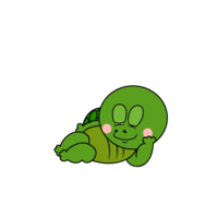 Dozing turtle