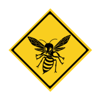 黄蜂注意图标