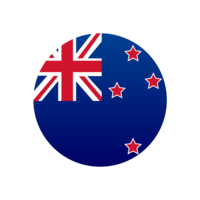 New Zealand flag (circular)