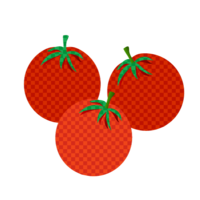 迷你西红柿(方格图案)