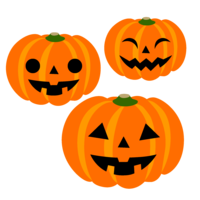 Cute Halloween pumpkin