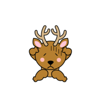 Shock deer character