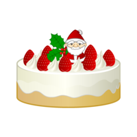 Santa Claus Christmas cake