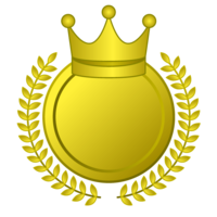 Gold medal plate