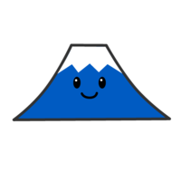 Cute Mt. Fuji character