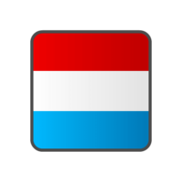 卢森堡国旗图标