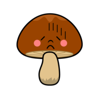 Depressed mushroom character