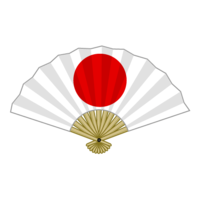 Japanese flag fan