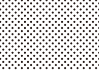 Black polka dot pattern