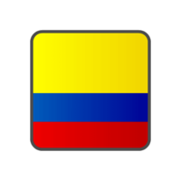 哥伦比亚国旗图标