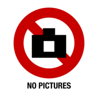 Camera prohibition mark
