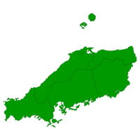 Chugoku region map