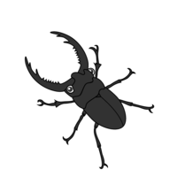 Stag beetle character