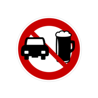 禁止酒后驾驶图标
