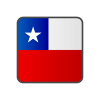 チリ国旗アイコン