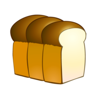 Mountain-shaped bread