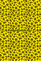 Cheetah pattern tiger New Year's card