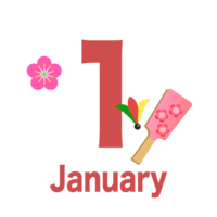 January (Hagoita)
