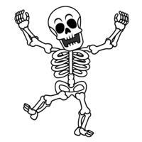 Amazing skeleton