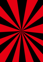 赤黒色放射状模様のチラシ背景