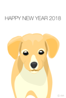 Dachshund's New Year's card