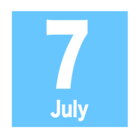 7月(July)