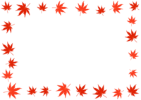 红叶叶子框
