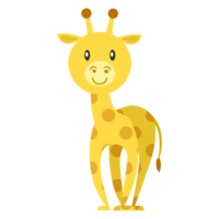 Cute giraffe character