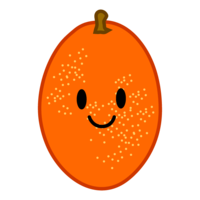 Cute mango character