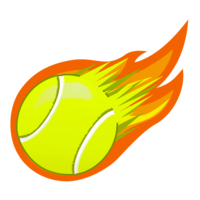 火の玉テニスボール