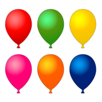 色彩鲜艳的气球