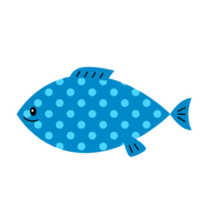 水玉の魚