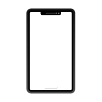 Smartphone without buttons (screen transparent)